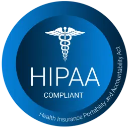 HIPAA compliance badge